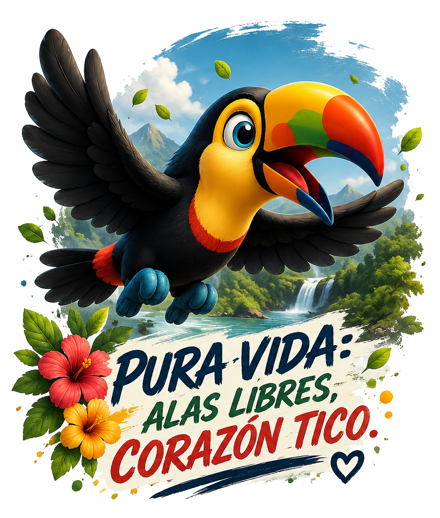 Kaila tucán pico iris de Ticanimals